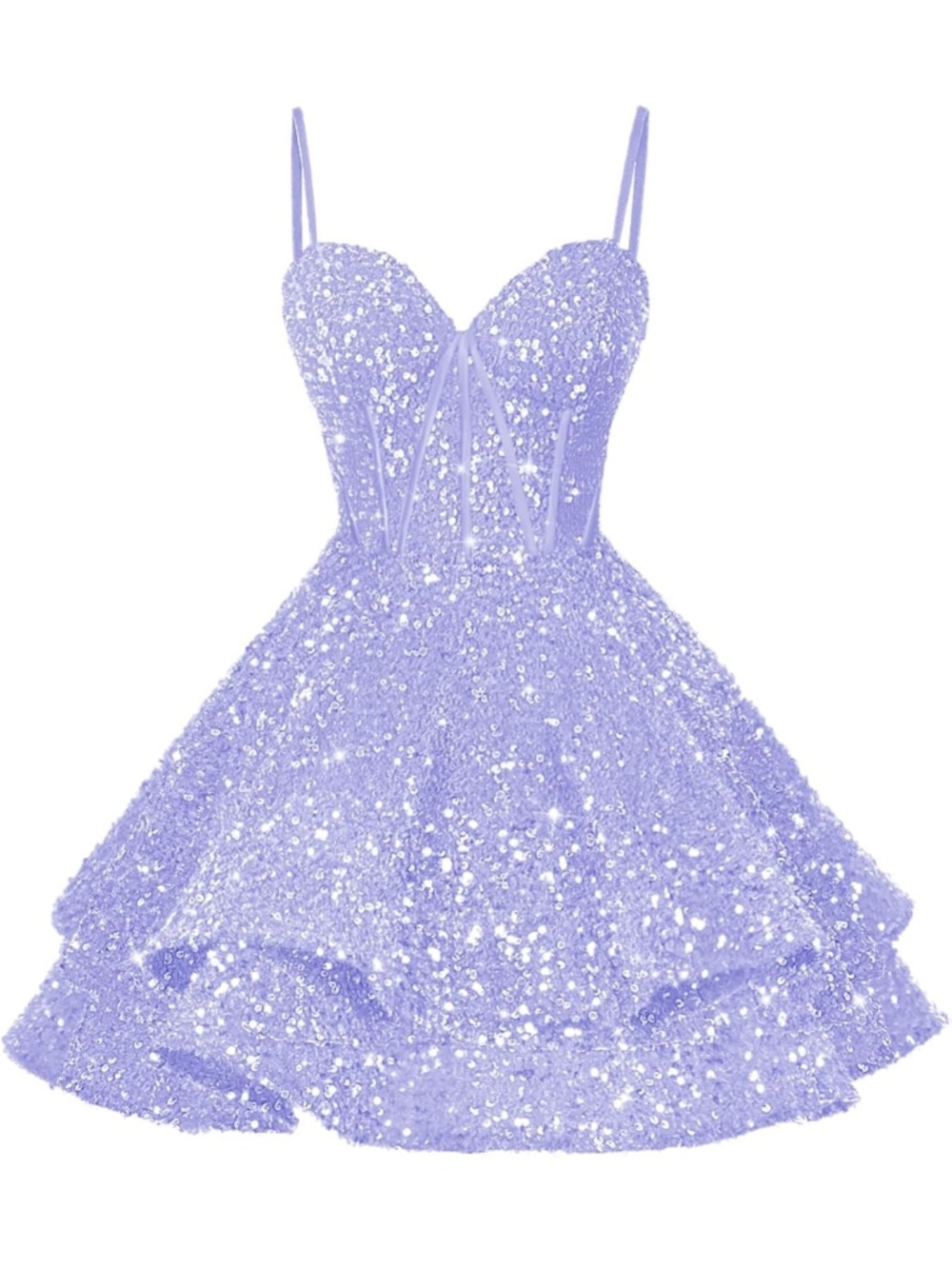 Purple Homecoming Dress 💜 Size 4